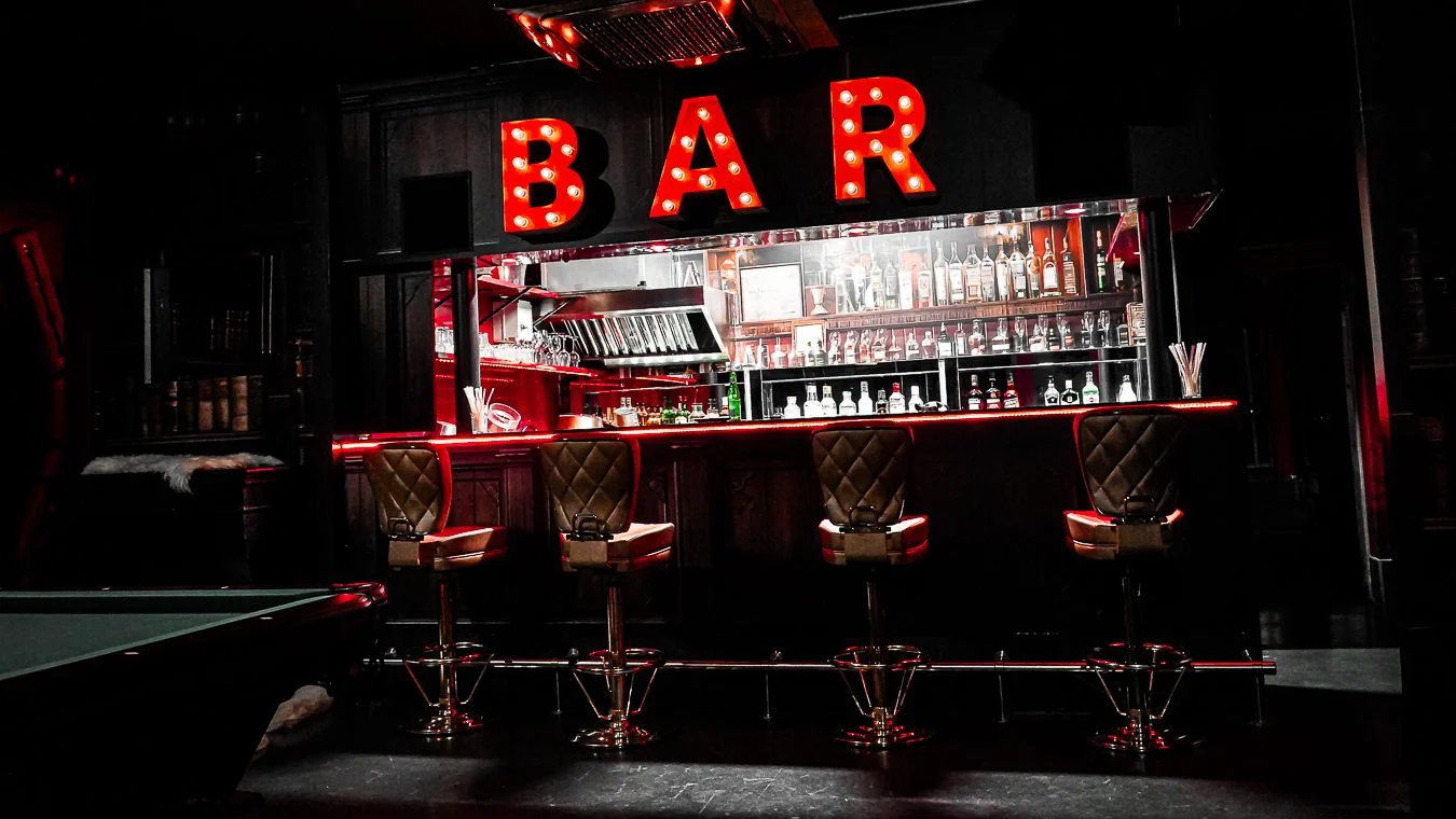Die Bar im Bad Angel Club